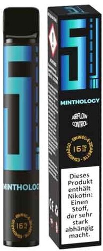 5EL Einweg E-Shisha Minthology 16mg