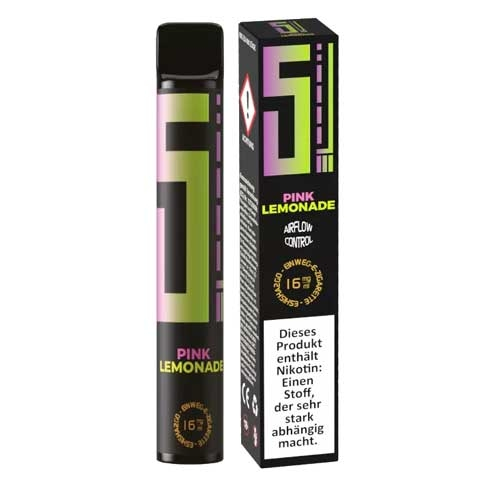 5EL Einweg E-Shisha Pink Lemonade 16mg 5EL Einweg E-Shisha Pink Lemonade 16mg