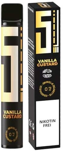 5EL Einweg E-Shisha Vanilla Custard 0mg 5EL Einweg E-Shisha Vanilla Custard 0mg