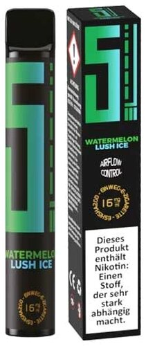5EL Einweg E-Shisha Watermelon Lush Ice 16mg 5EL Einweg E-Shisha Watermelon Lush Ice 16mg