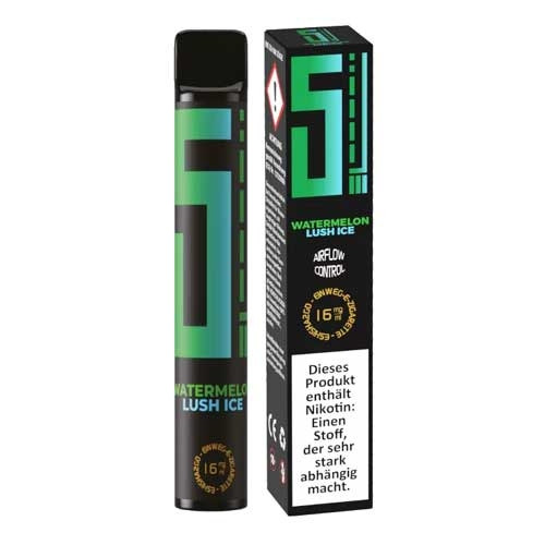 5EL Einweg E-Shisha Watermelon Lush Ice 16mg 5EL Einweg E-Shisha Watermelon Lush Ice 16mg