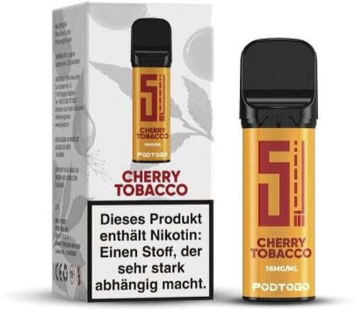 5EL Pod 2 Go Cherry Tobacco Nachfüll Pod 16mg