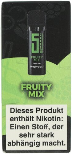 5EL Pod 2 Go Fruity Mix Nachfüll Pod 16mg