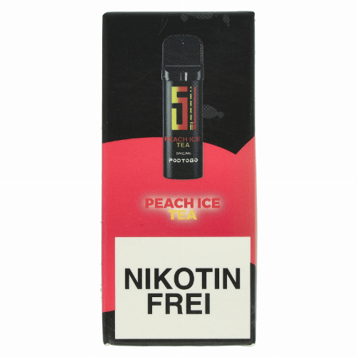 5EL Pod 2 Go Peach Ice Tea Nachfüll Pod Nikotinfrei 5EL Pod 2 Go Peach Ice Tea Nachfüll Pod Nikotinfrei