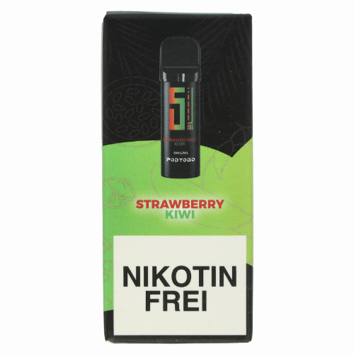 5EL Pod 2 Go Strawberry Kiwi Nachfüll Pod Nikotinfrei 5EL Pod 2 Go Strawberry Kiwi Nachfüll Pod Nikotinfrei