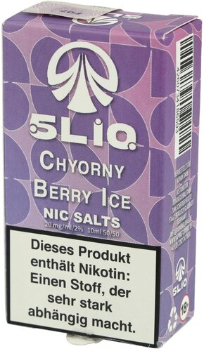 5LIQ Chyorny Berry Ice Nikotinsalzliquid 10ml 20mg 5LIQ Chyorny Berry Ice Nikotinsalzliquid 10ml 20mg