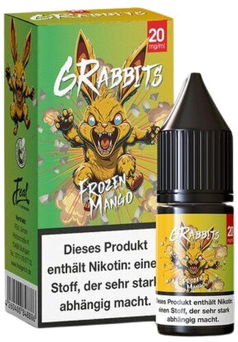 6Rabbits Frozen Mango 10ml Hybridliquid 20mg