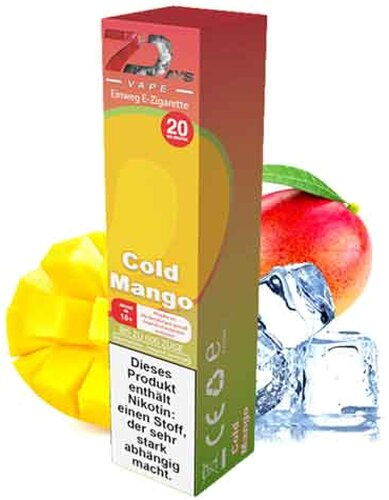 7Days Vape Cold Mango Einweg E-Zigarette 20mg