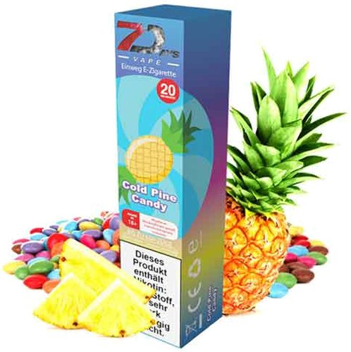 7Days Vape Cold Pine Candy Einweg E-Zigarette 20mg