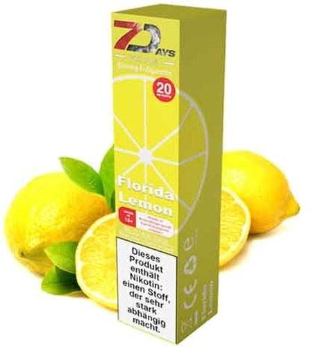 7Days Vape Florida Lemon Einweg E-Zigarette 20mg