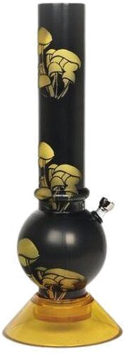 Acrylic Bong Mushroom Gelb