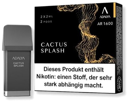 Adalya AR 1600 Pods Cactus Splash 2 x 2ml 12mg Adalya AR 1600 Pods Cactus Splash 2 x 2ml 12mg