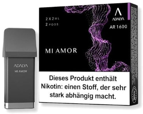 Adalya AR 1600 Pods Mi Amor 2 x 2ml 12mg