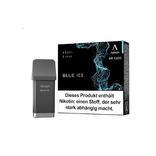 Adalya AR 1600 Prefilled Pod Blue Ice 2x2ml 12mg Adalya AR 1600 Prefilled Pod Blue Ice 2x2ml 12mg