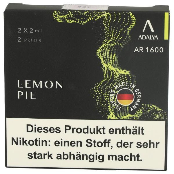 Adalya AR 1600 Prefilled Pod Lemon Pie 2x2ml 12mg Adalya AR 1600 Prefilled Pod Lemon Pie 2x2ml 12mg