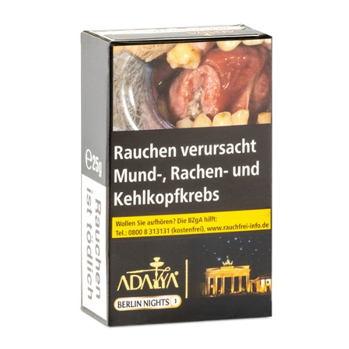Adalya Tabak Berlin Nights 25g Shisha Tabak Adalya Tabak Berlin Nights 25g Shisha Tabak