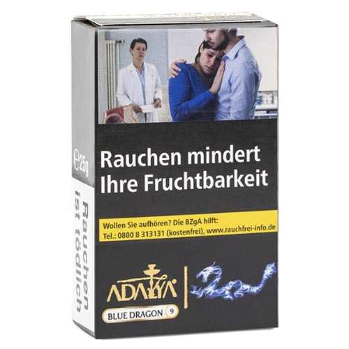 Adalya Tabak Blue Dragon 25g Shisha Tabak Adalya Tabak Blue Dragon 25g Shisha Tabak