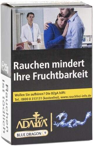 Adalya Tabak Blue Dragon 25g Shisha Tabak
