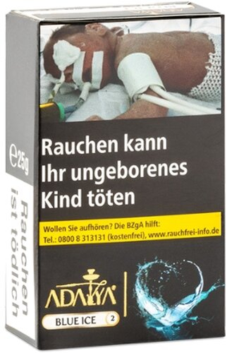 Adalya Tabak Blue Ice 25g Shisha Tabak