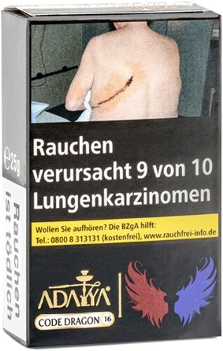 Adalya Tabak Code Dragon 25g Shisha Tabak