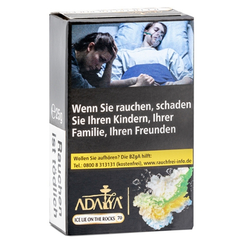 Adalya Tabak Ice Lie on the Rocks 25g Shisha Tabak Adalya Tabak Ice Lie on the Rocks 25g Shisha Tabak