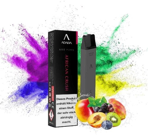 Adalya Vape African Crush Einweg E-Shisha 12 mg Adalya Vape African Crush Einweg E-Shisha 12 mg