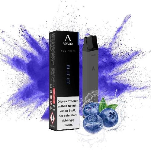 Adalya Vape Blue Ice Einweg E-Shisha 12 mg Adalya Vape Blue Ice Einweg E-Shisha 12 mg