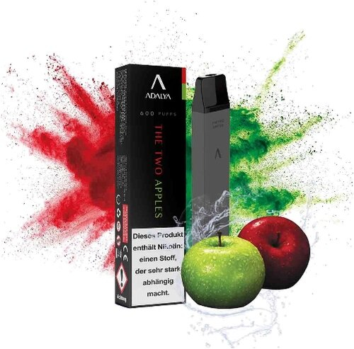 Adalya Vape The Two Apples Einweg E-Shisha 12 mg Adalya Vape The Two Apples Einweg E-Shisha 12 mg
