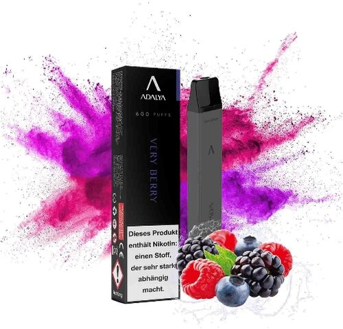 Adalya Vape Very Berry Einweg E-Shisha 12 mg Adalya Vape Very Berry Einweg E-Shisha 12 mg