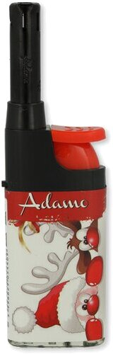 Adamo Mini Stabfeuerzeug Weihnachten Rentier und Weihnachtsmann