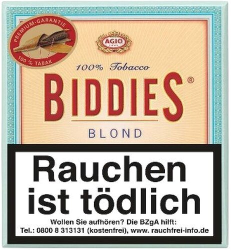 Agio Biddies Blond Zigarillos