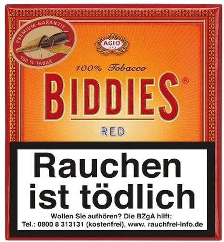 Agio Biddies Red Zigarillos Agio Biddies Red Zigarillos