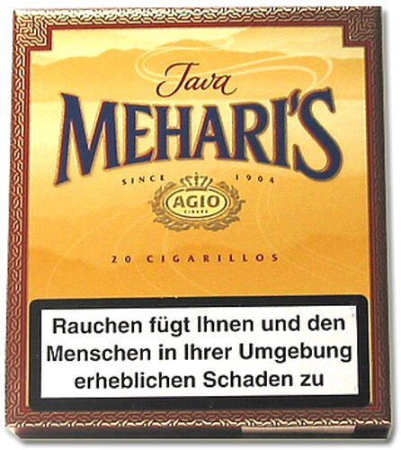 Agio Meharis Java Zigarillos