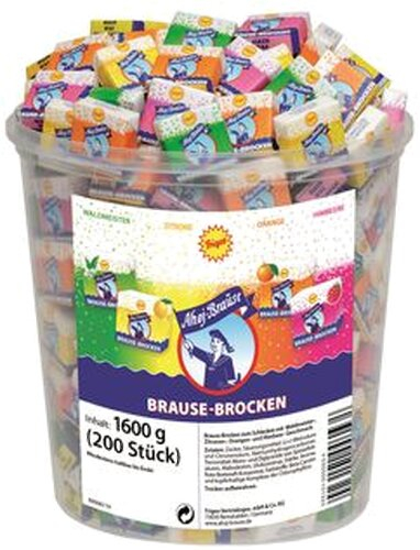 Ahoj-Brause Brause-Brocken 200 Stk. 1600g Ahoj-Brause Brause-Brocken 200 Stk. 1600g
