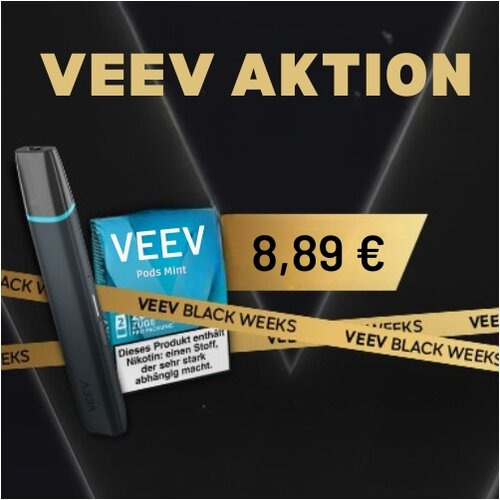 Aktion - VEEV ONE Kit + 1 Packung Pods nach Wahl