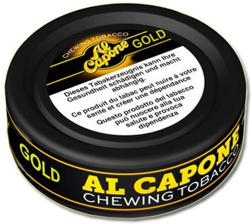 Al Capone Gold Chewing Bags 16g Dose Snus (Artikel wird nicht mehr hergestellt) Al Capone Gold Chewing Bags 16g Dose Snus (Artikel wird nicht mehr hergestellt)