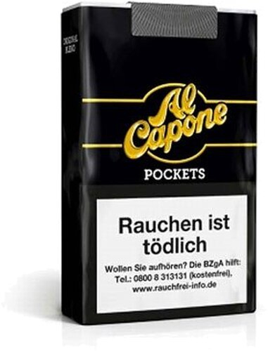 Al Capone Pockets Zigarillos ohne Filter Al Capone Pockets Zigarillos ohne Filter
