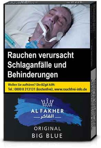 Al Fakher Big Blue 25g Shisha Tabak Al Fakher Big Blue 25g Shisha Tabak