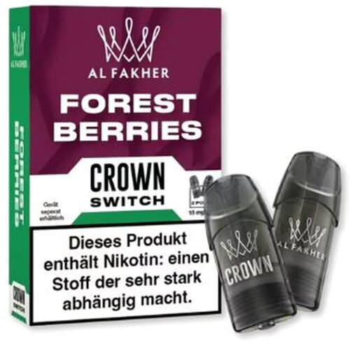 Al Fakher Crown Switch Pods Forest Berries 2x2ml 18mg