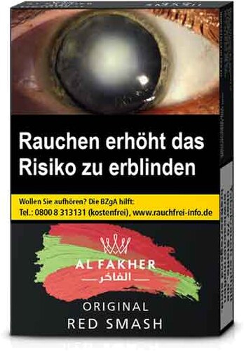 Al Fakher Red Smash 25g Shisha Tabak Al Fakher Red Smash 25g Shisha Tabak