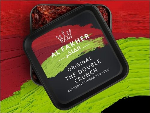 Al Fakher The Double Crunch 1000g Shisha Tabak