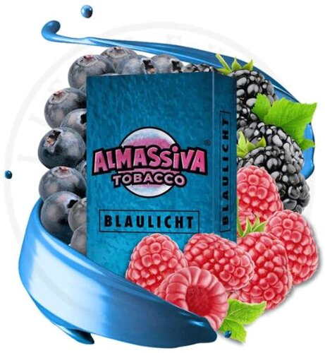 Al Massiva Blaulicht Shisha Tabak 25g Al Massiva Blaulicht Shisha Tabak 25g