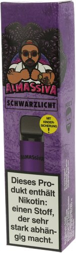 Al Massiva Schwarzlicht Einweg E-Zigarette 17mg