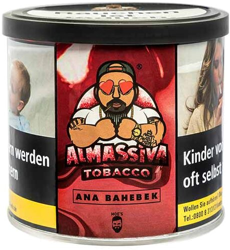 Al Massiva Tobacco Ana Bahebak 200g Shisha Tabak Al Massiva Tobacco Ana Bahebak 200g Shisha Tabak