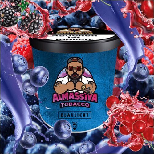 Al Massiva Tobacco Blaulicht 200g Shisha Tabak Al Massiva Tobacco Blaulicht 200g Shisha Tabak