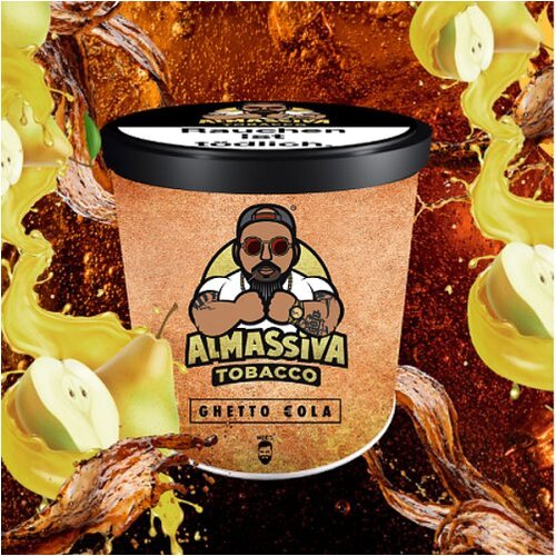 Al Massiva Tobacco Ghetto €ola 200g Shisha Tabak Al Massiva Tobacco Ghetto €ola 200g Shisha Tabak