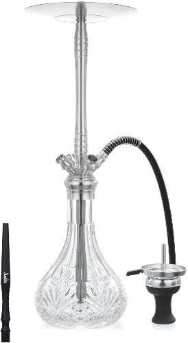 Aladin MVP 670 Flower clear Shisha 67cm 4 Anschlüsse Aladin MVP 670 Flower clear Shisha 67cm 4 Anschlüsse
