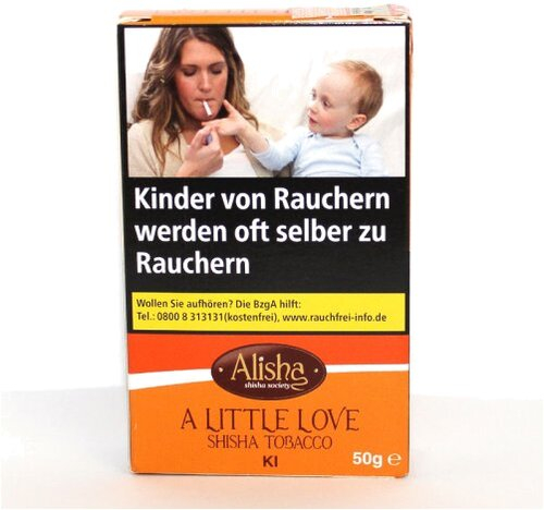 Alisha Kiwi (A Little Love) 50g Packung Shisha Tabak