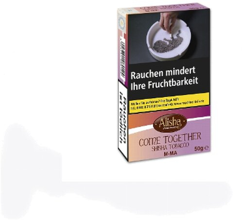 Alisha Wasserpfeifentabak Come Together (Mango & Maracuja) 50g Alisha Wasserpfeifentabak Come Together (Mango & Maracuja) 50g