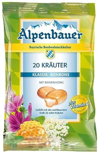 Alpenbauer 20 Kräuter Bonbon 90g Beutel Alpenbauer 20 Kräuter Bonbon 90g Beutel
